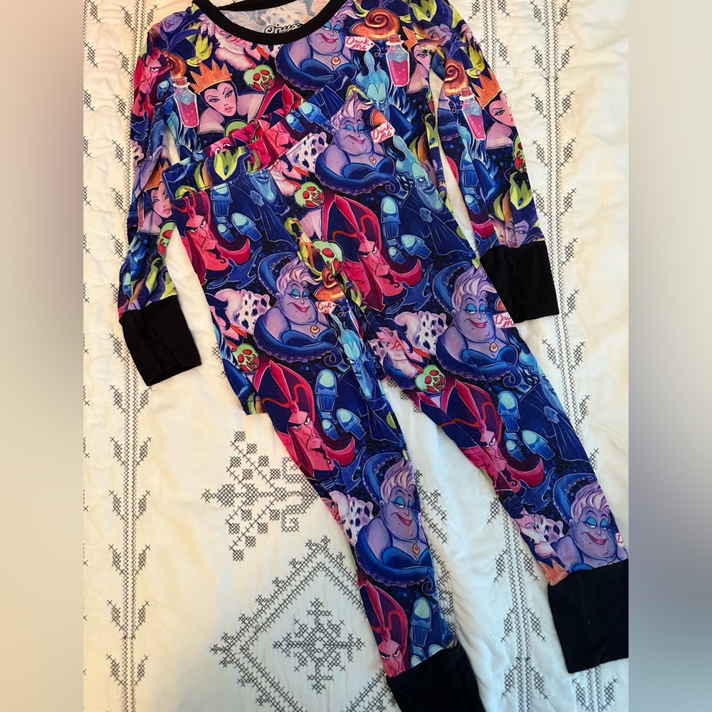 Disney villains bamboo pajamas